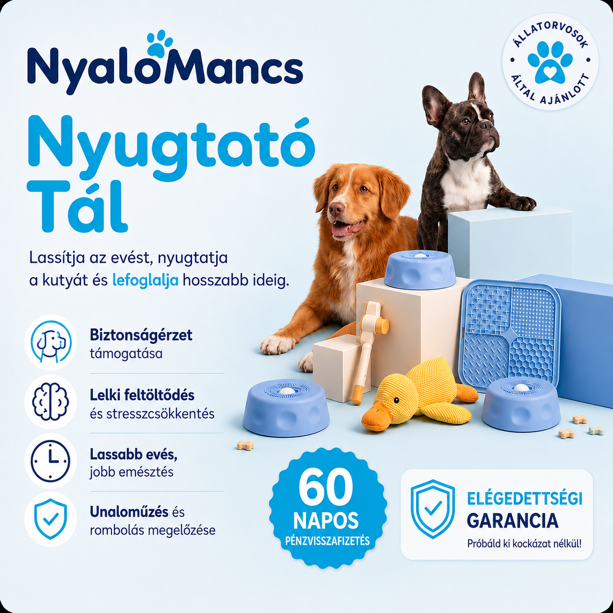 NyalóMancs Nyugtató  Tál
