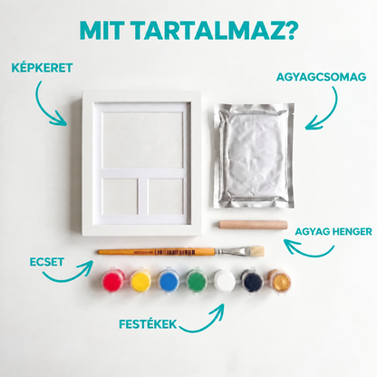 NyalóMancs Lenyomat Készítő Szett | Emlékkeret