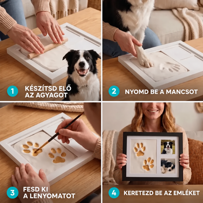 NyalóMancs Lenyomat Készítő Szett | Emlékkeret