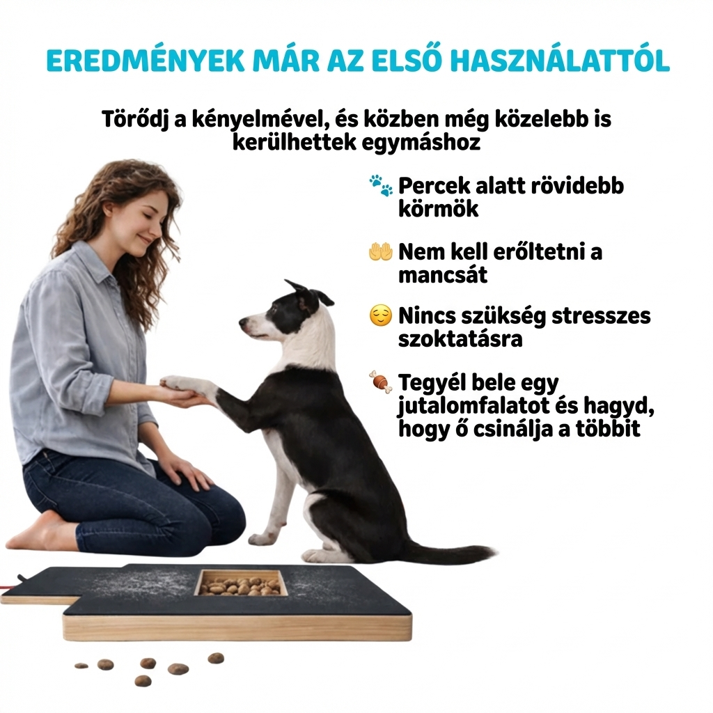 NyalóMancs Kutyaköröm Reszelő Tábla