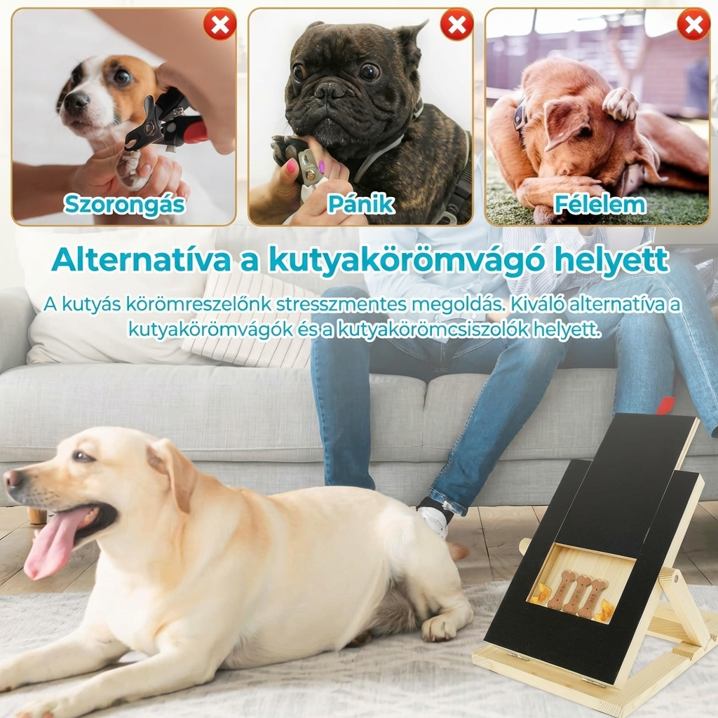NyalóMancs Kutyaköröm Reszelő Tábla