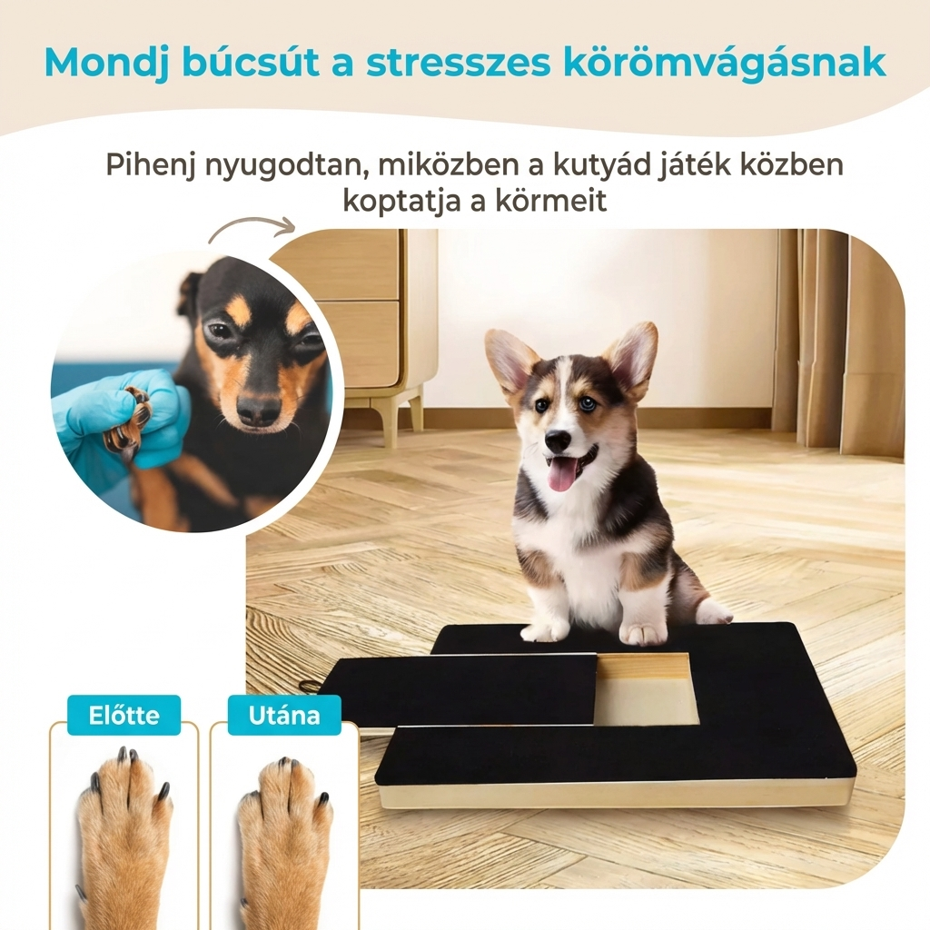 NyalóMancs Kutyaköröm Reszelő Tábla